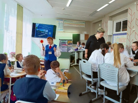 Открытое занятие в рамках районного конкурса "Педагог года - 2025".